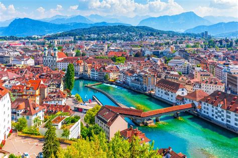 old town lucerne italy.